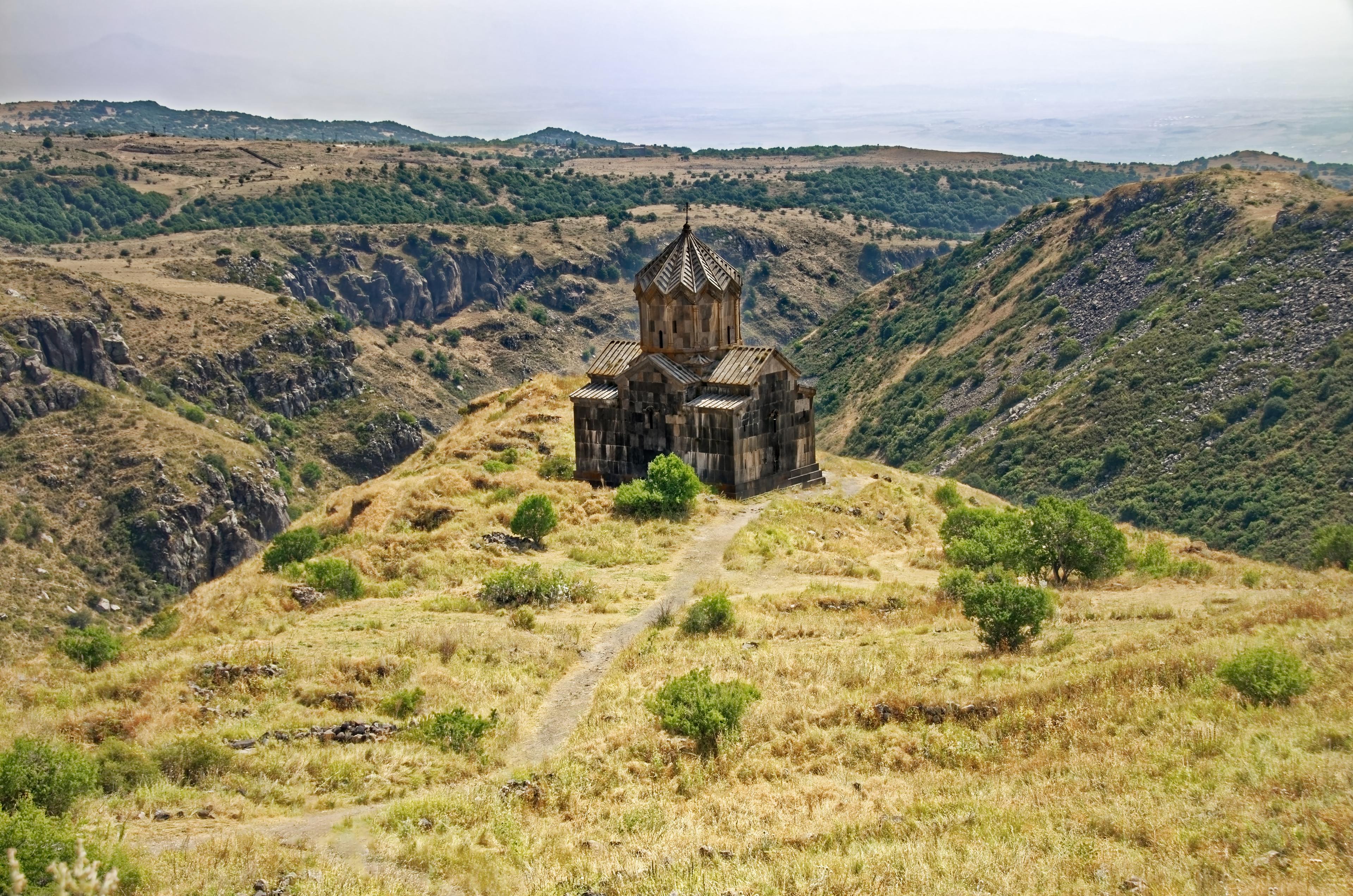 Attractions of Armenia background