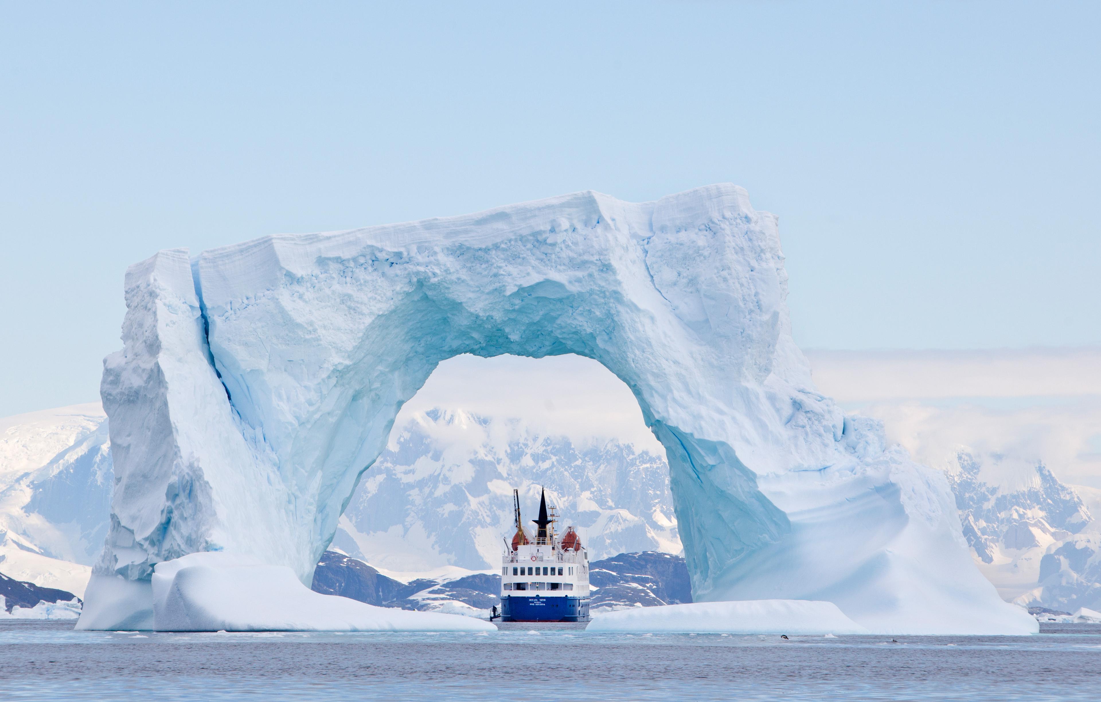 Antarctica - background banner